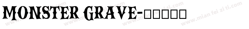Monster Grave字体转换